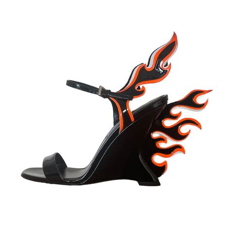 prada ix528l|Prada Flame Wedge Shoes: The Heels Everyone Wants This .